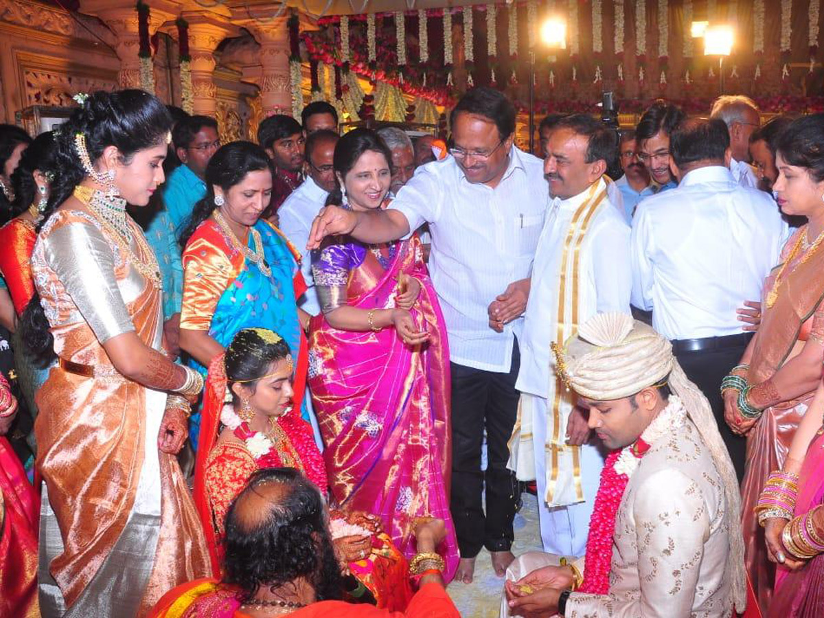 Minister Etela Rajender Daughter Wedding Photo Gallery - Sakshi14