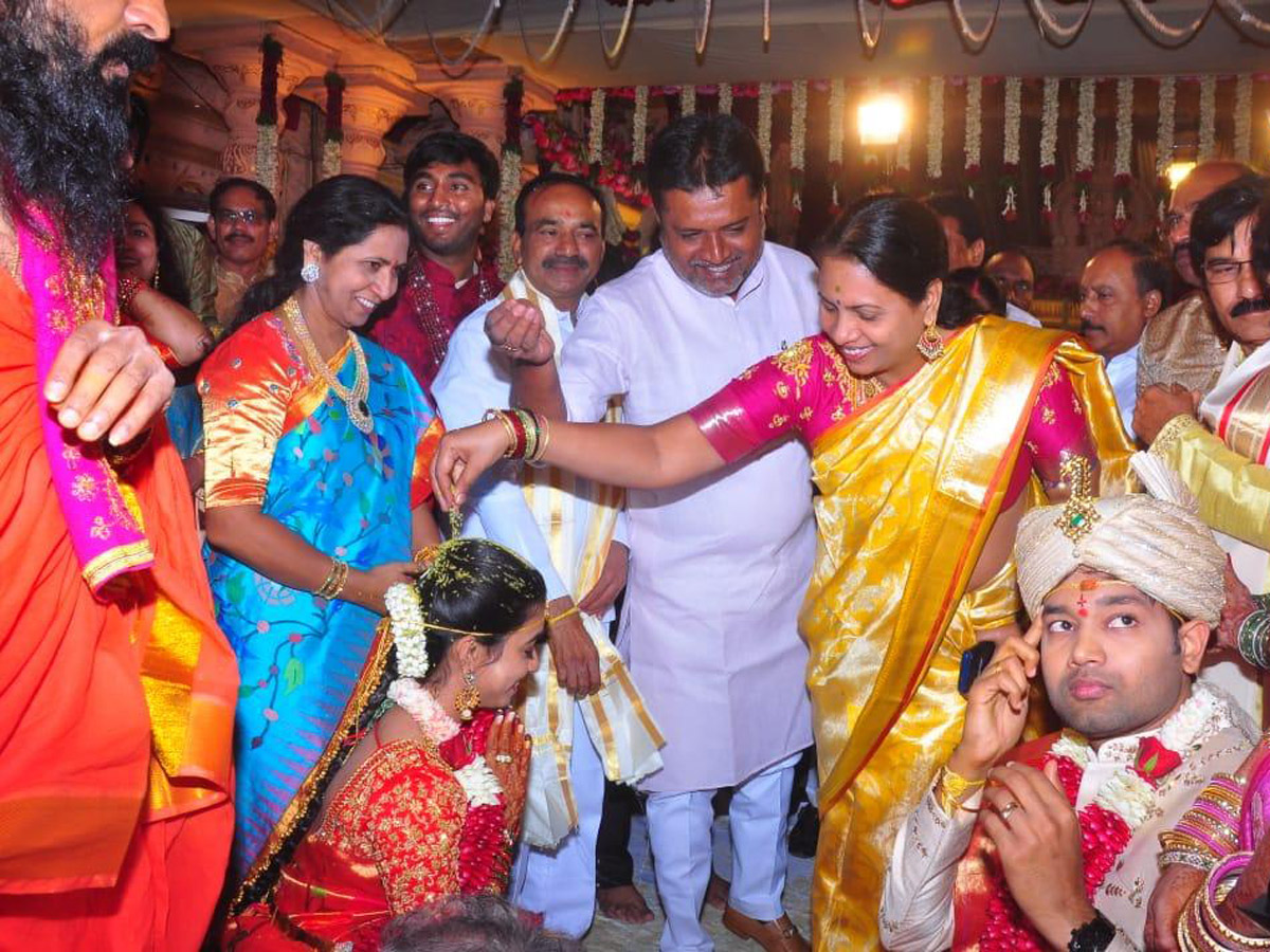 Minister Etela Rajender Daughter Wedding Photo Gallery - Sakshi15