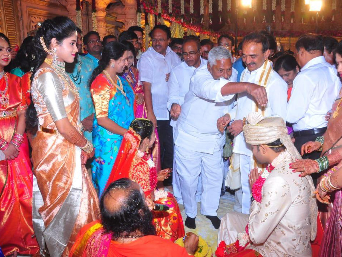 Minister Etela Rajender Daughter Wedding Photo Gallery - Sakshi16