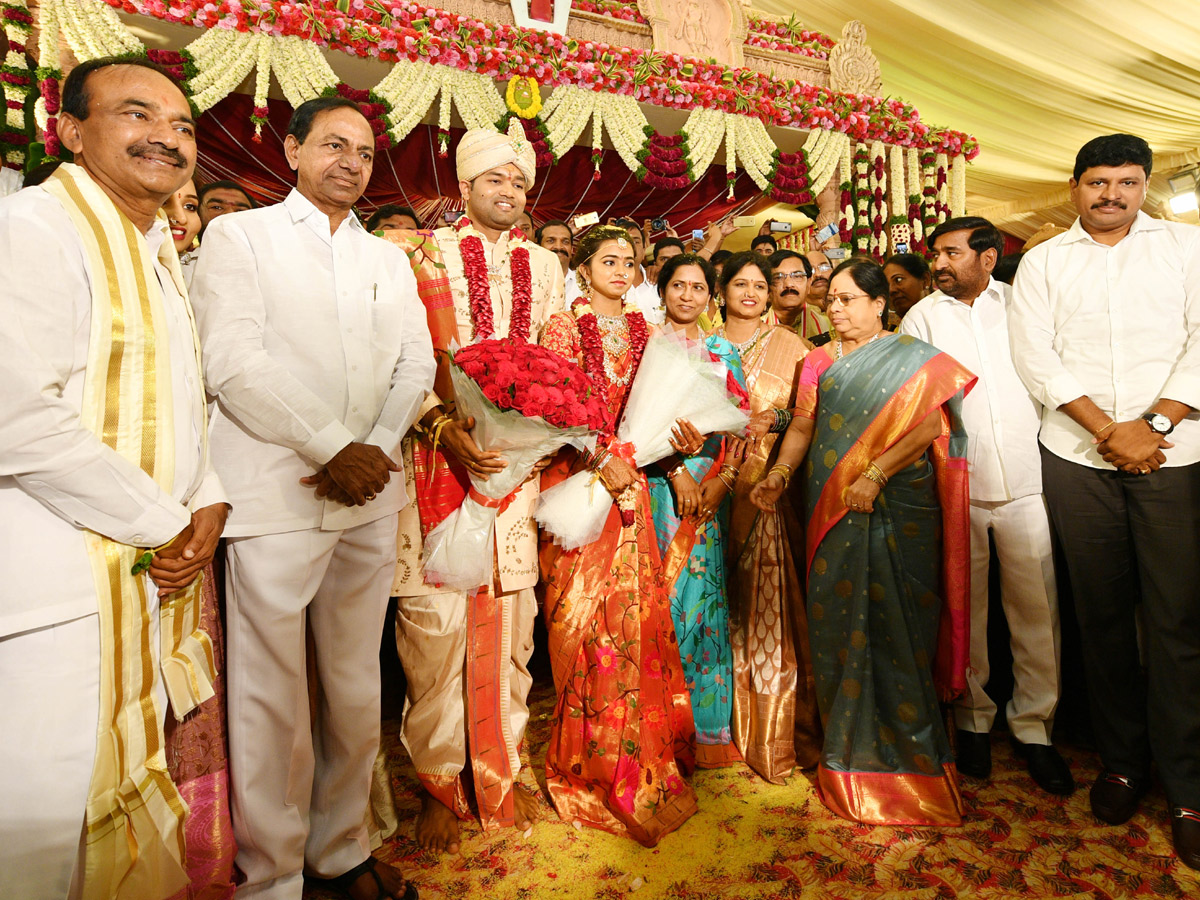 Minister Etela Rajender Daughter Wedding Photo Gallery - Sakshi8