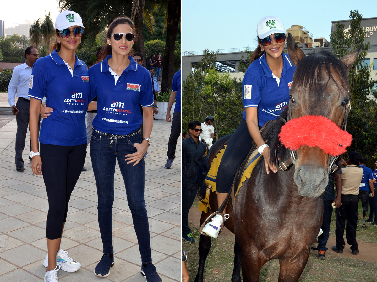 Stars Show Support for Para Athletes in Hyderabad Photo Gallery - Sakshi1