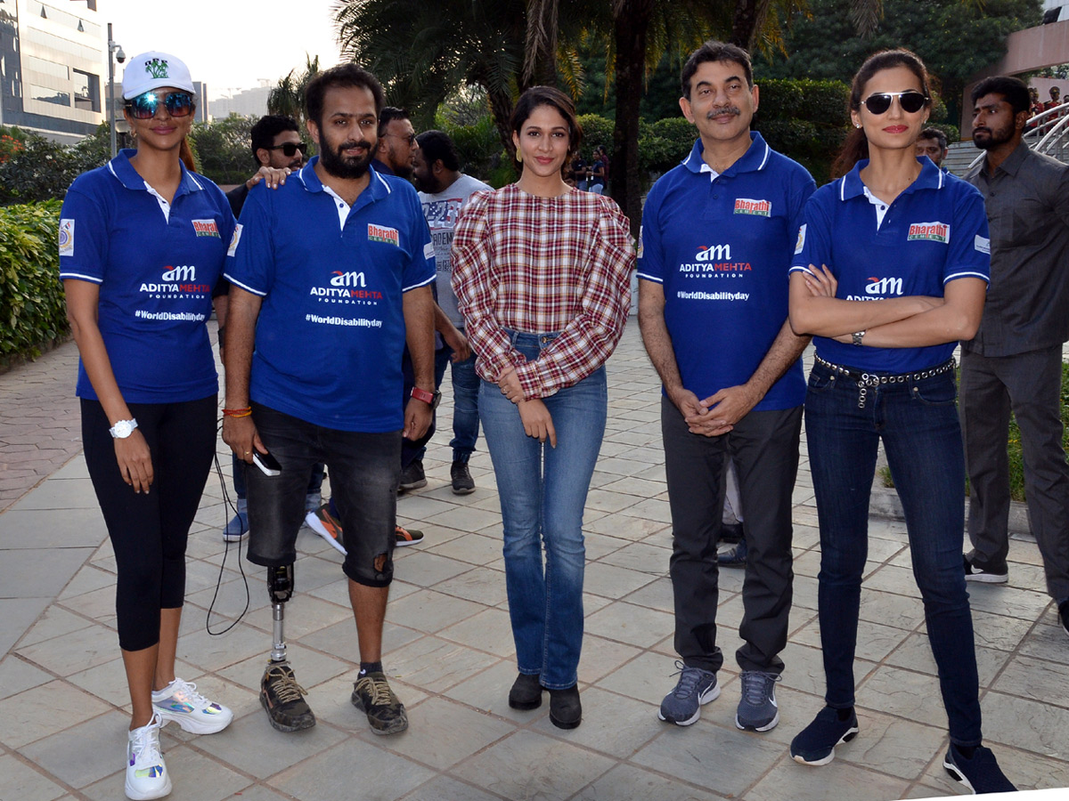 Stars Show Support for Para Athletes in Hyderabad Photo Gallery - Sakshi2