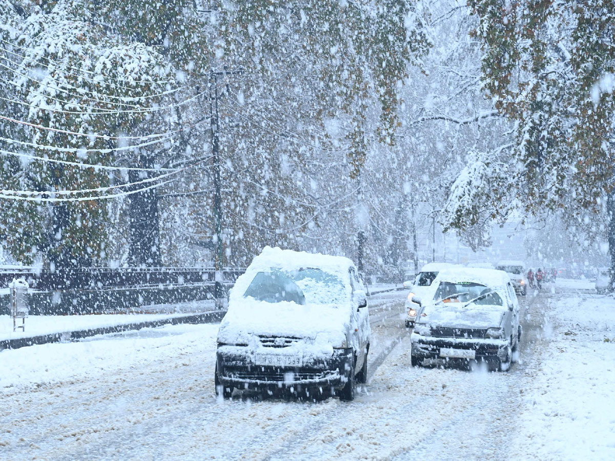 Heavy Snowfall Hits Jammu Kashmir Photo Gallery - Sakshi19