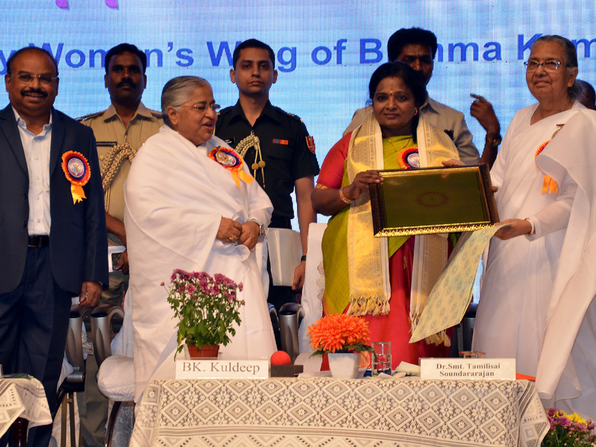 Brahma Kumaris Bathukamma Grand Celebrations in Gachibowli Stadium - Sakshi10