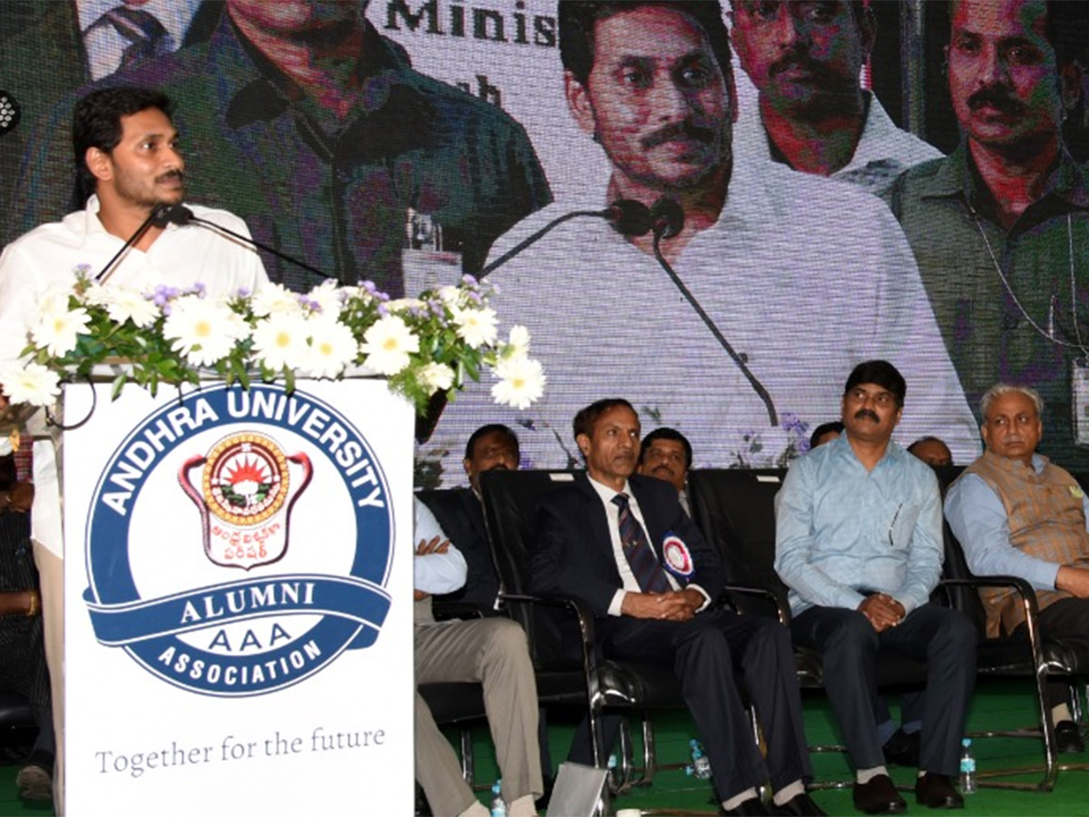 CM Ys Jagan Speech Andhra University Alumni Meet Photo Gallery - Sakshi29