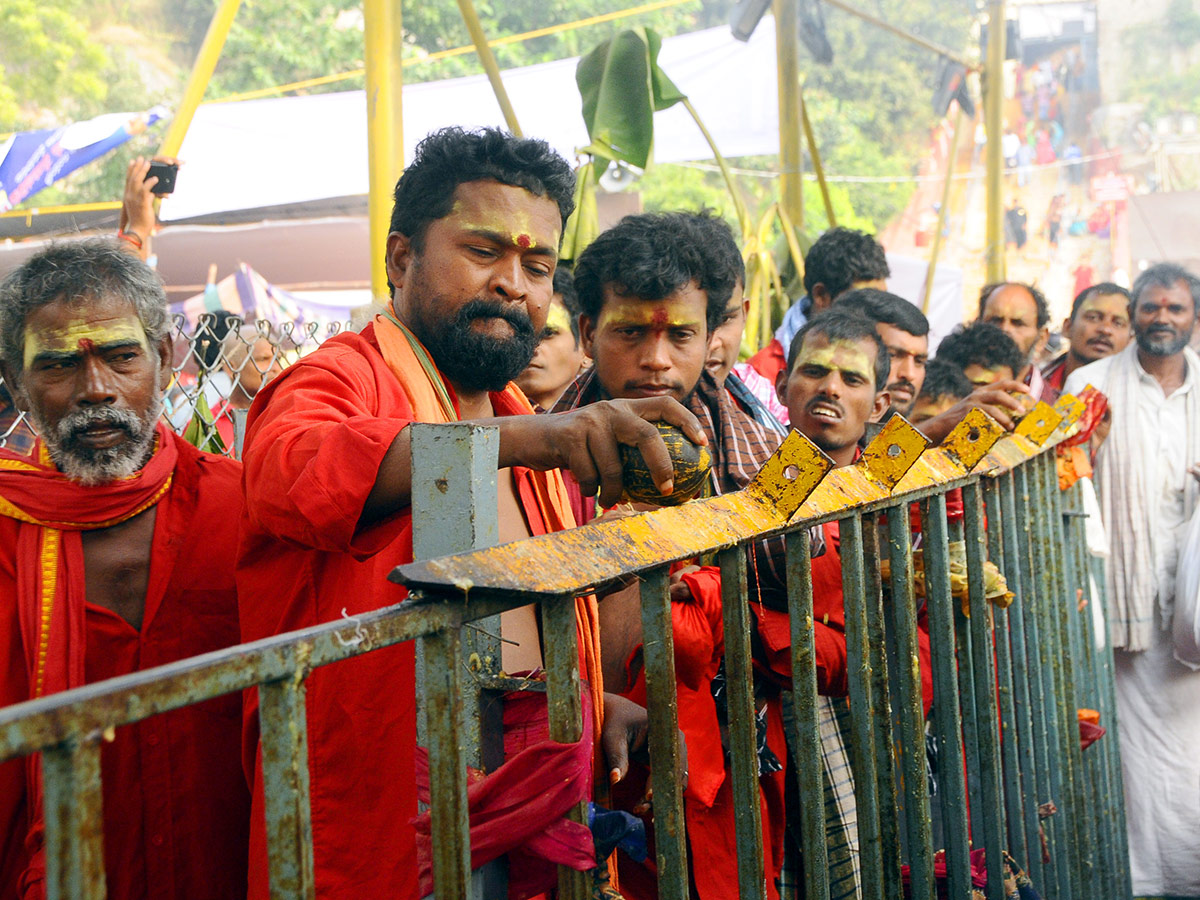 Bhavani Deeksha Maladharana begins in Vijayawada Photo Gallery - Sakshi35