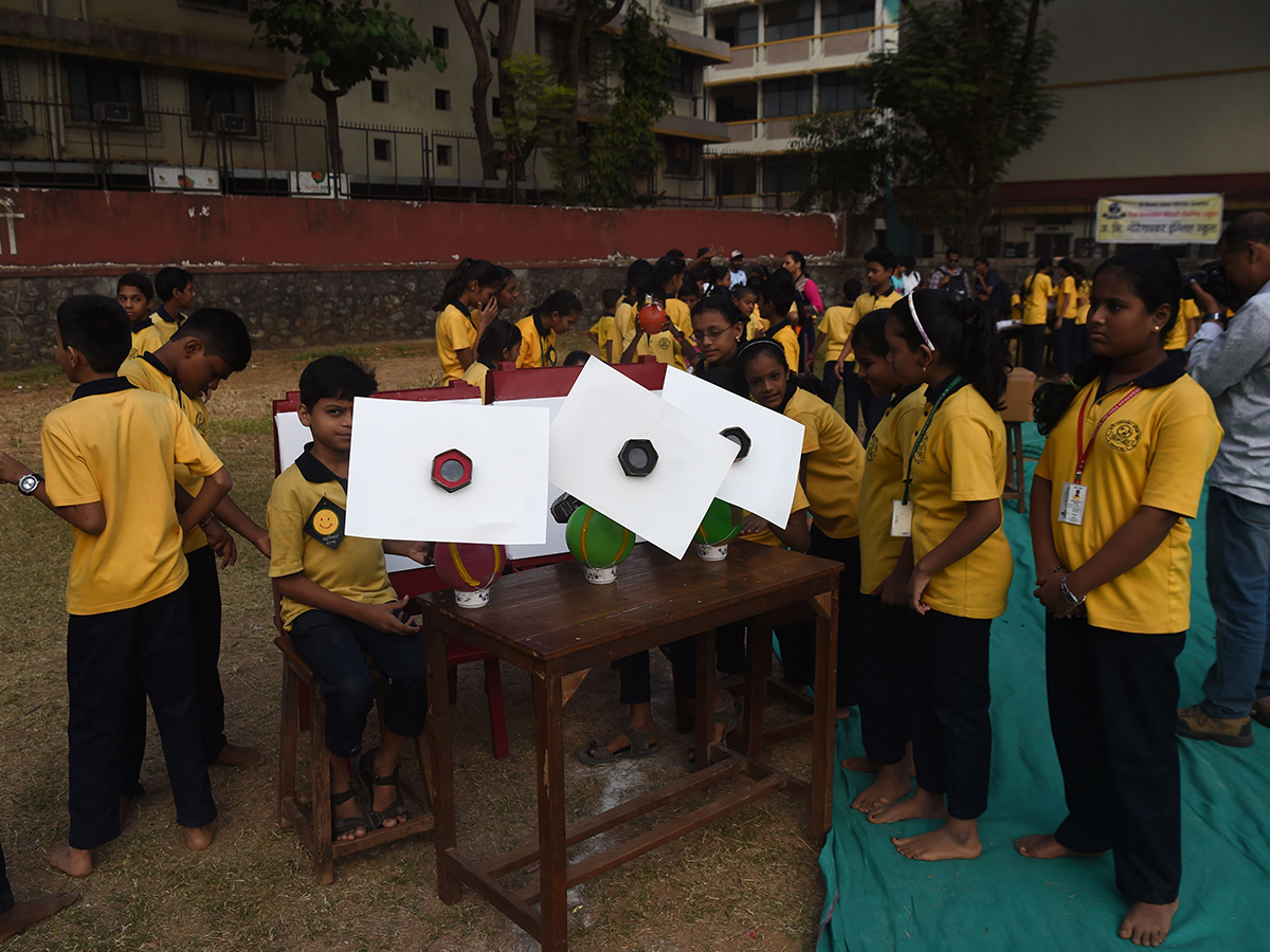 Solar Eclipse Begins Enthralling View Sky Photo Gallery - Sakshi10