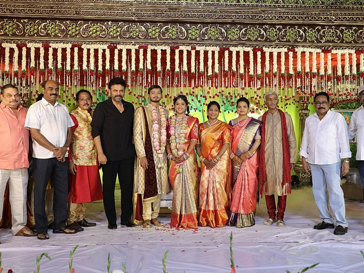 Tollywood Celebrities At Journalist Prabhu's Daughter Wedding - Sakshi2