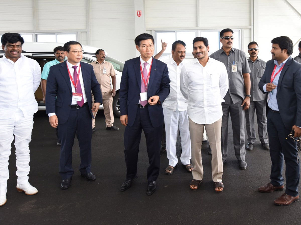 AP CM YS Jagan To Launch KIA Motor Plants In Anantapur Photo Gallery - Sakshi33