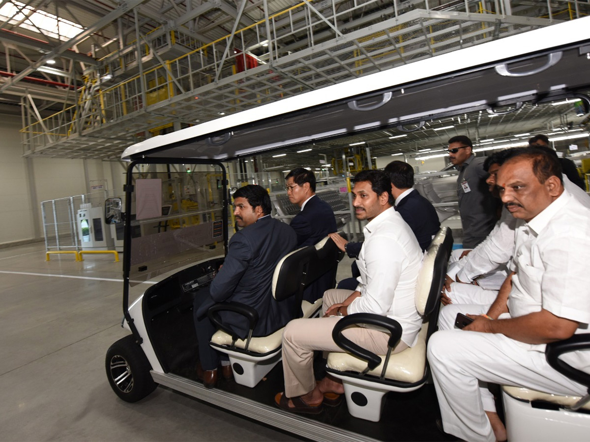 AP CM YS Jagan To Launch KIA Motor Plants In Anantapur Photo Gallery - Sakshi35