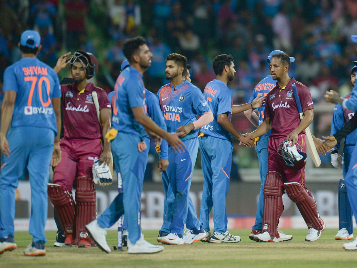 West Indies level series against India with a 8 wicket win Photo Gallery - Sakshi1