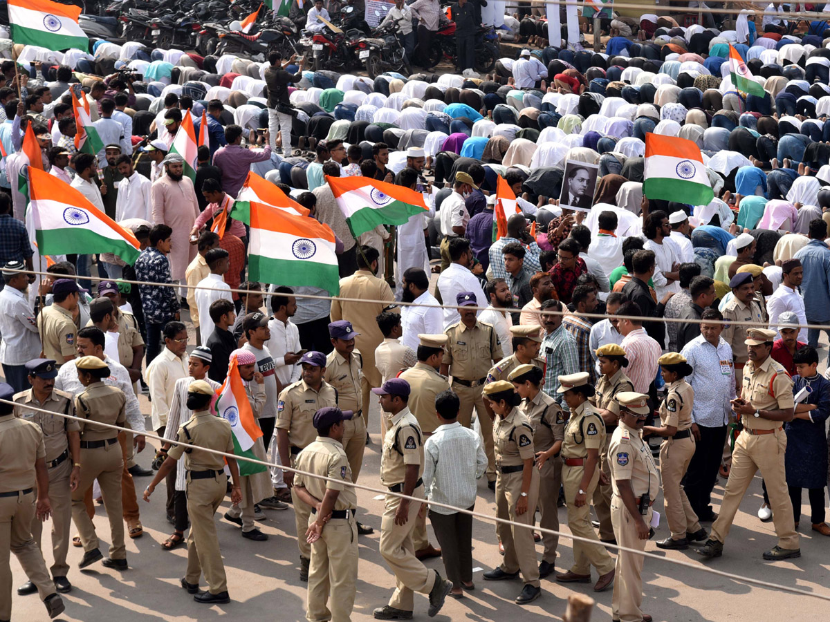 Tiranga Rally against CAA taken out in Hyderabad Photo Gallery - Sakshi11