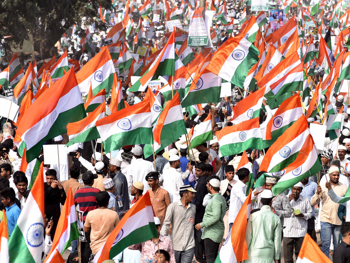 Tiranga Rally against CAA taken out in Hyderabad Photo Gallery - Sakshi15