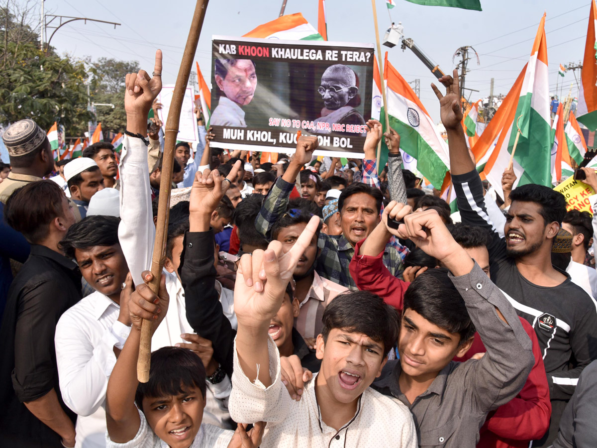 Tiranga Rally against CAA taken out in Hyderabad Photo Gallery - Sakshi19