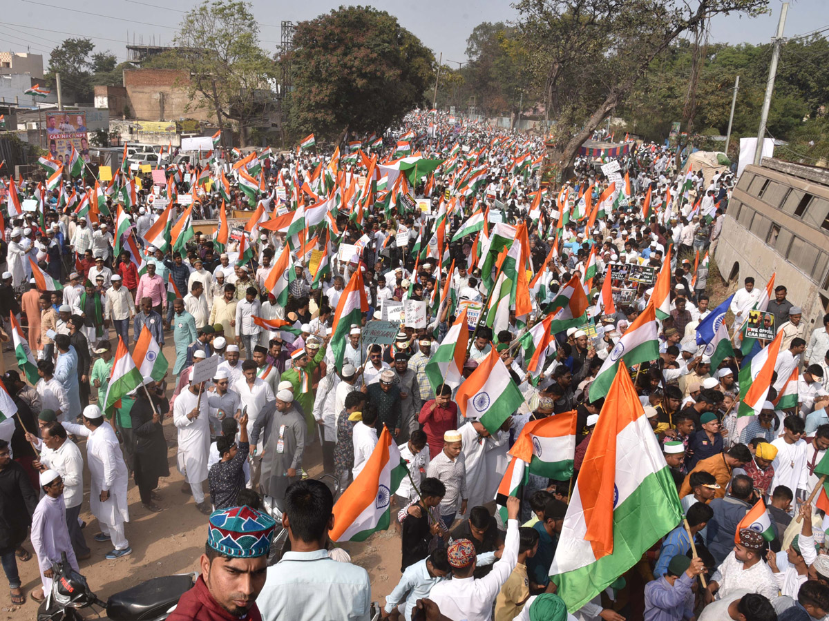 Tiranga Rally against CAA taken out in Hyderabad Photo Gallery - Sakshi21