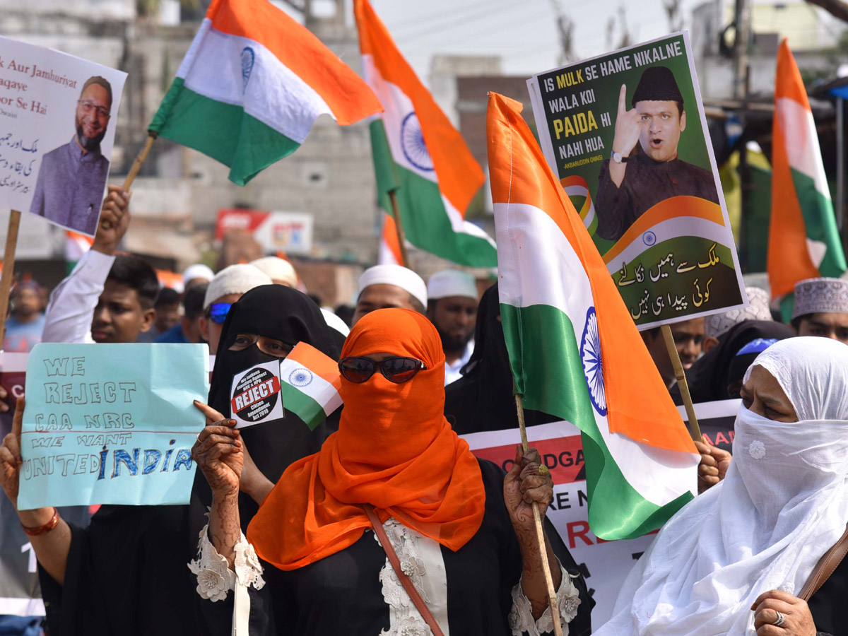 Tiranga Rally against CAA taken out in Hyderabad Photo Gallery - Sakshi9