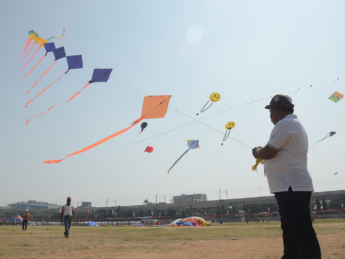  telangana kite festival 2020 Photo Gallery - Sakshi11