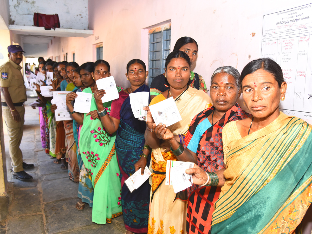 Telangana Municipal Elections Polling Photo Gallery - Sakshi1