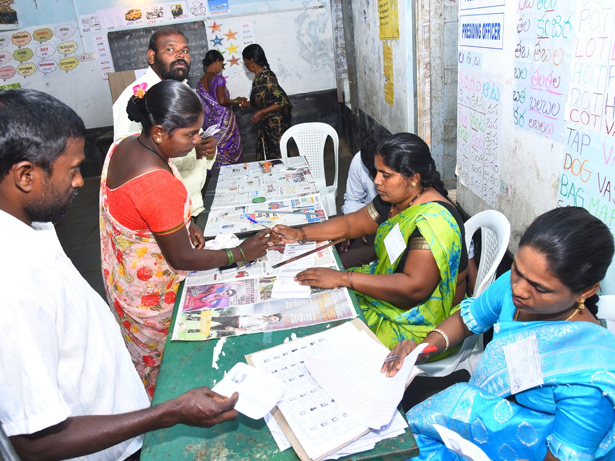 Telangana Municipal Elections Polling Photo Gallery - Sakshi16