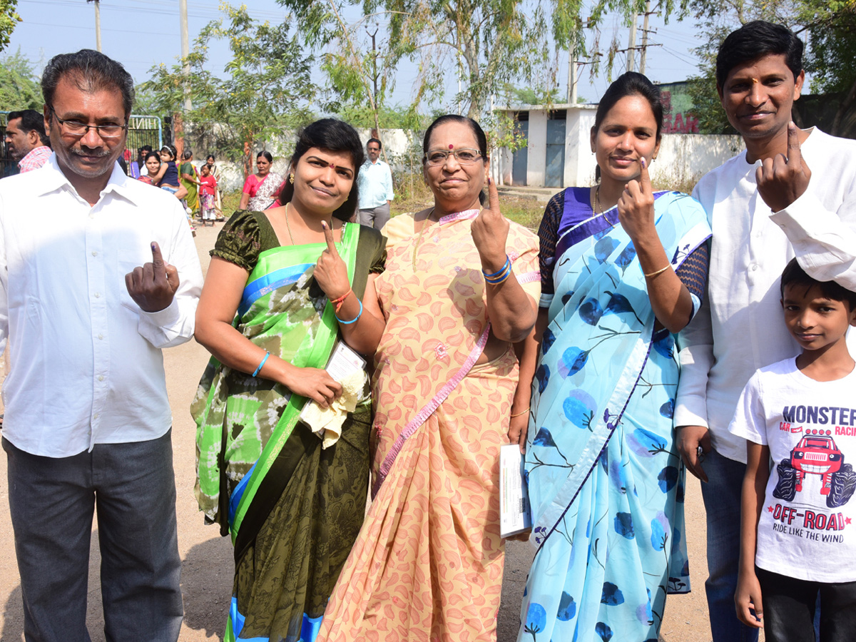 Telangana Municipal Elections Polling Photo Gallery - Sakshi27