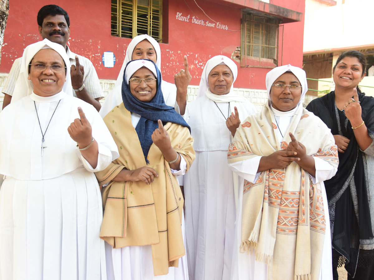 Telangana Municipal Elections Polling Photo Gallery - Sakshi33