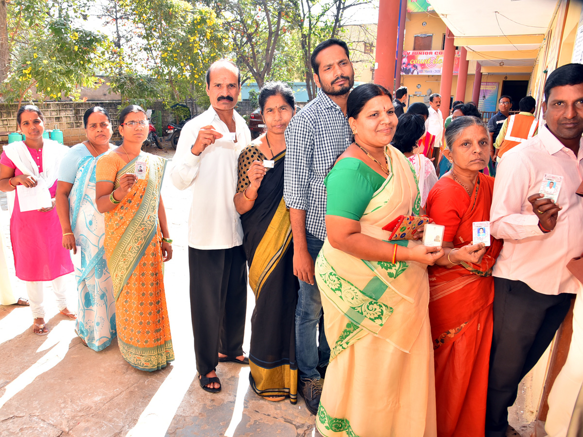 Telangana Municipal Elections Polling Photo Gallery - Sakshi34