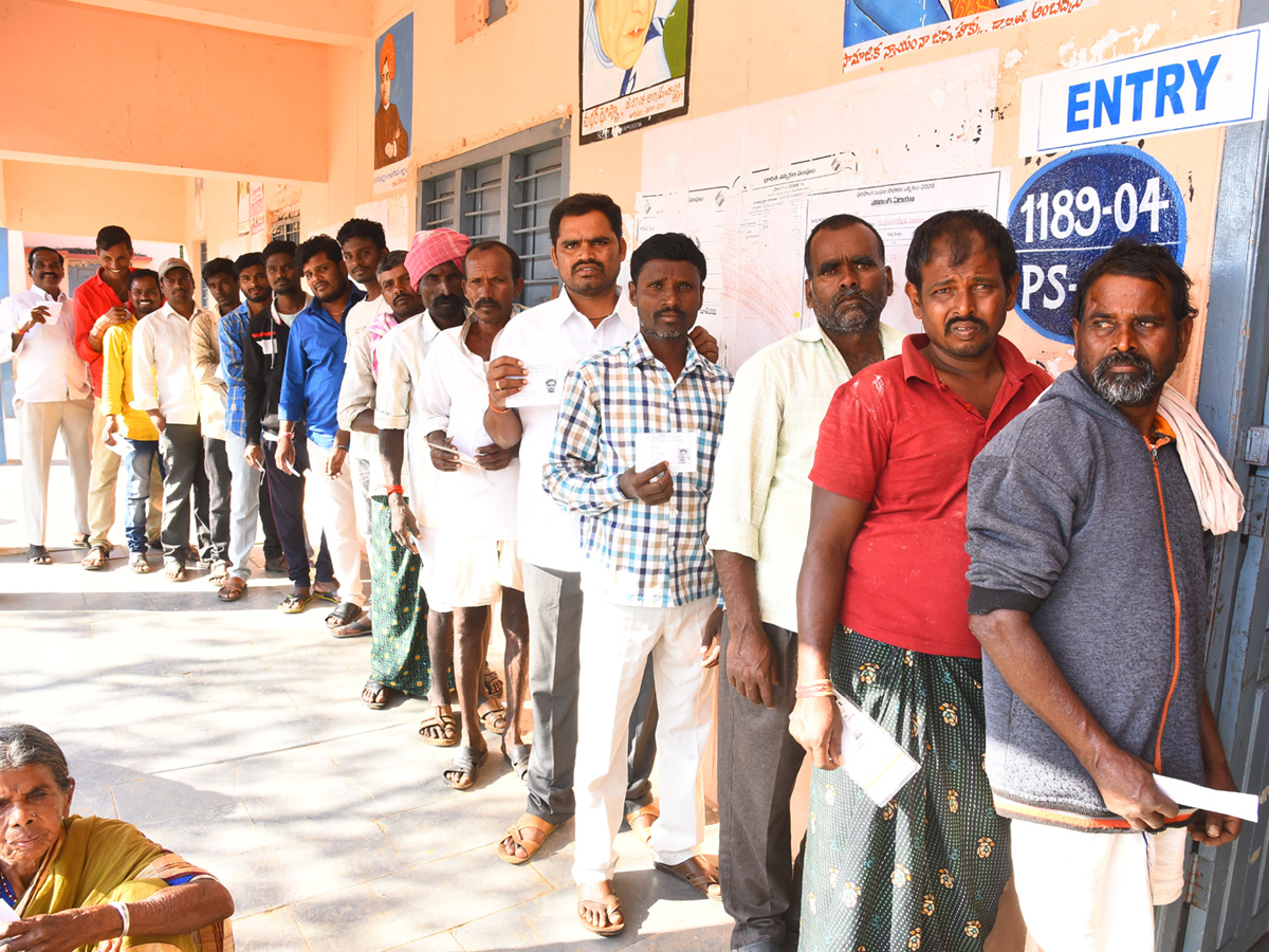 Telangana Municipal Elections Polling Photo Gallery - Sakshi4