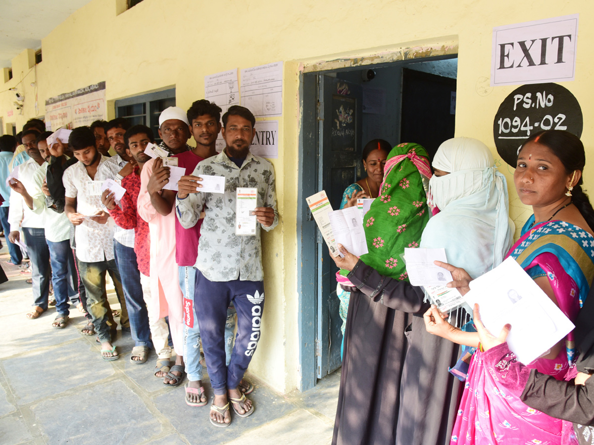 Telangana Municipal Elections Polling Photo Gallery - Sakshi35