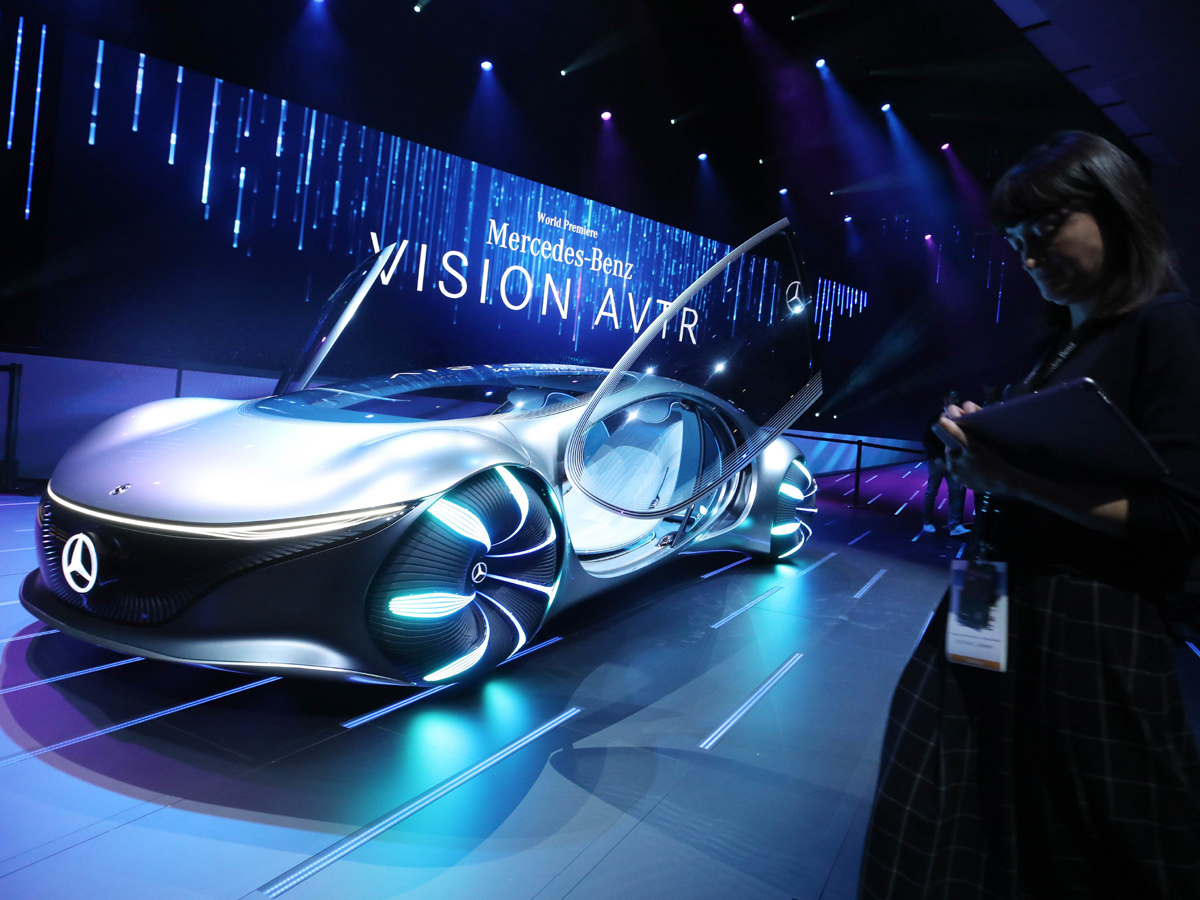 Benz Vision AVTR Concept Car Launches Photo Gallery - Sakshi1