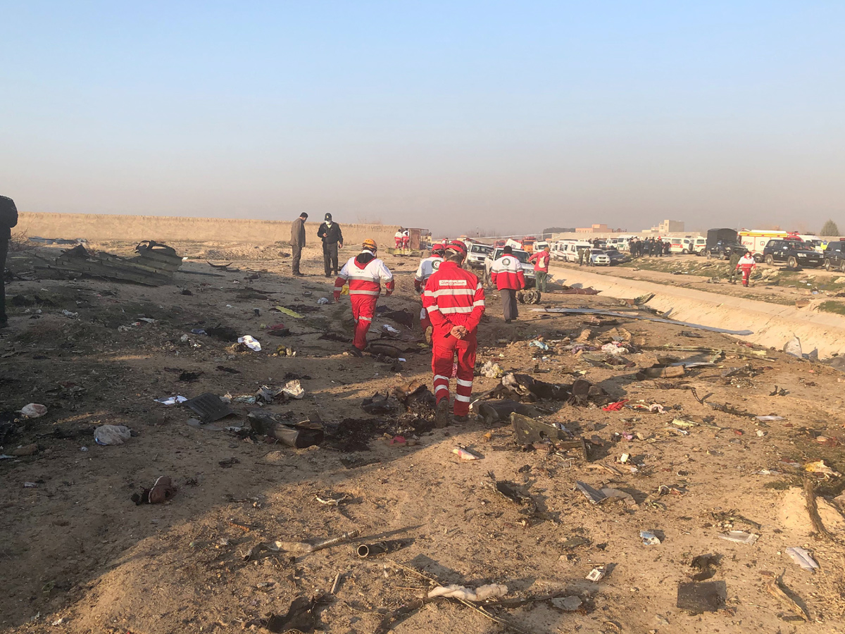 Ukrainian passenger plane crashes in Iran Photo Gallery - Sakshi3