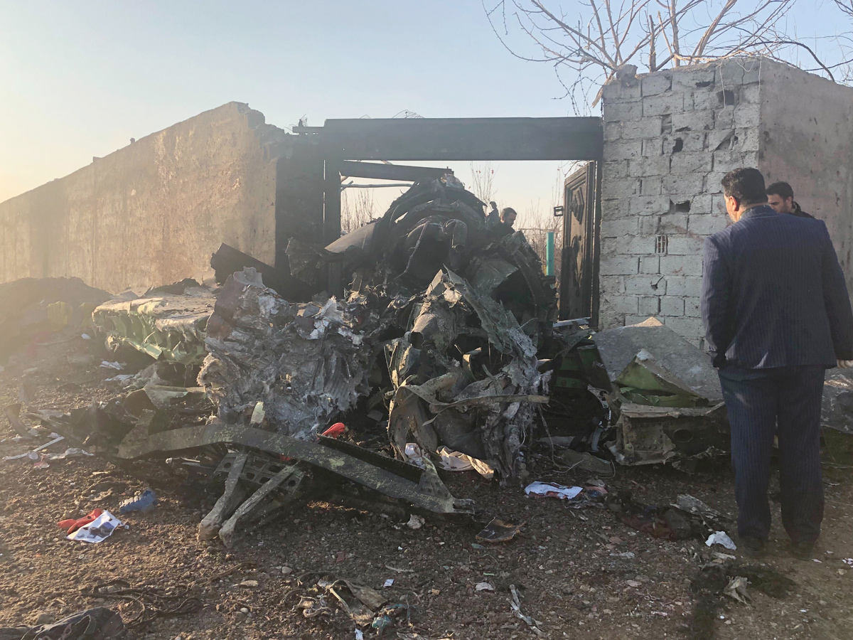 Ukrainian passenger plane crashes in Iran Photo Gallery - Sakshi1