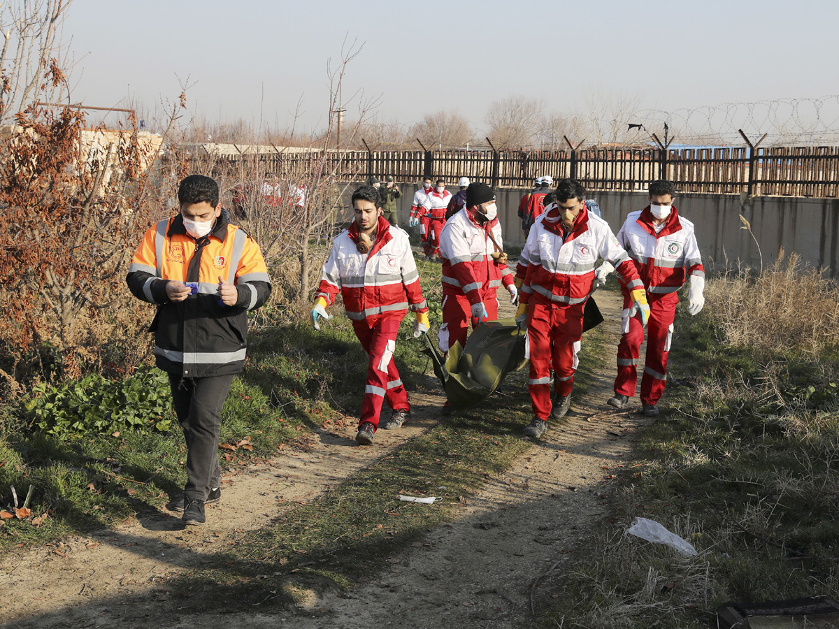 Ukrainian passenger plane crashes in Iran Photo Gallery - Sakshi8