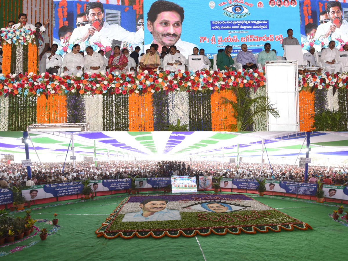 CM Jagan Launches 3rd Phase Of YSR Kanti Velugu At Kurnool - Sakshi13