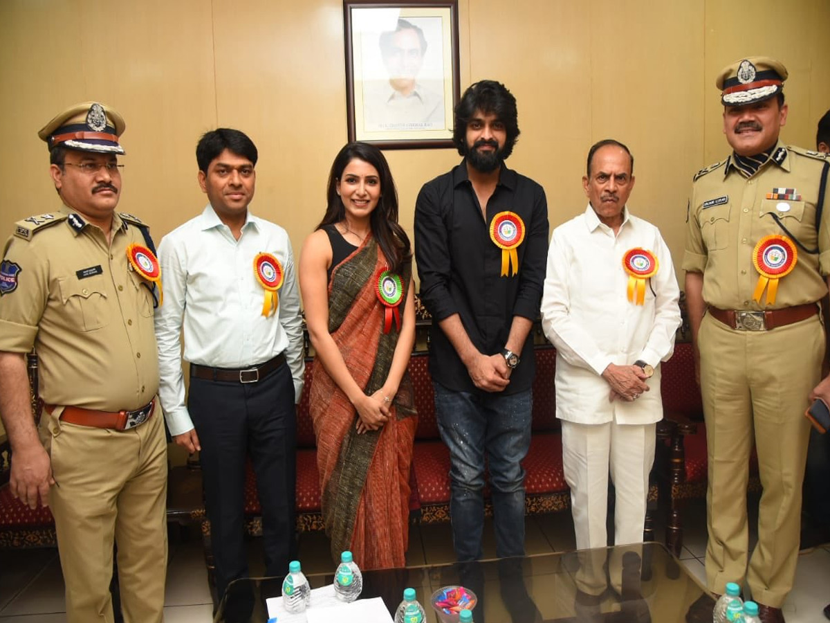 Naga Shaurya And Samantha Team Up To Promote Road Safety - Sakshi14