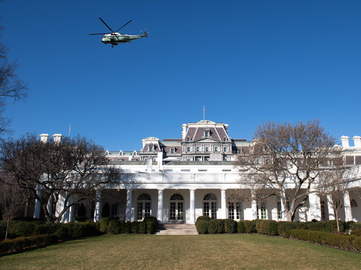 Donald Trump India Visit US President Starts From Washington DC Photo Gallery - Sakshi13