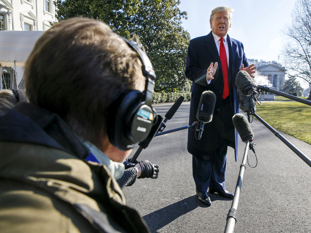 Donald Trump India Visit US President Starts From Washington DC Photo Gallery - Sakshi3