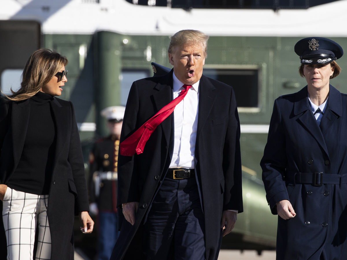 Donald Trump India Visit US President Starts From Washington DC Photo Gallery - Sakshi6