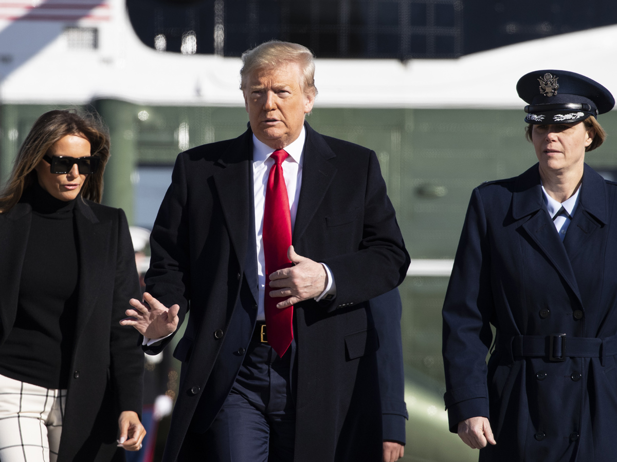 Donald Trump India Visit US President Starts From Washington DC Photo Gallery - Sakshi7