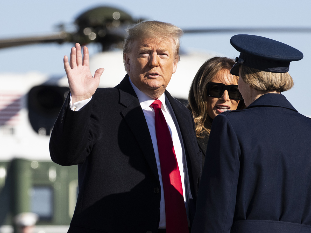 Donald Trump India Visit US President Starts From Washington DC Photo Gallery - Sakshi8