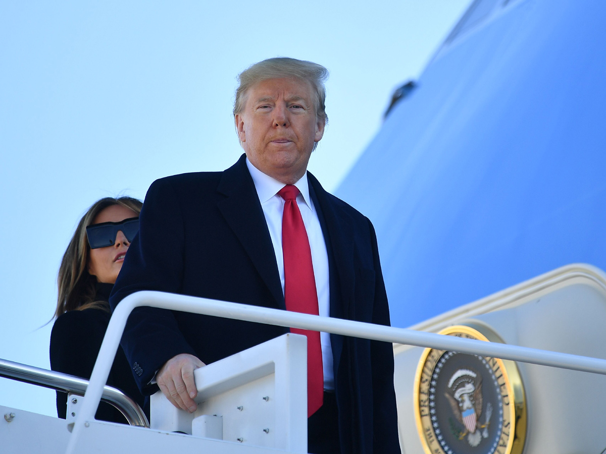 Donald Trump India Visit US President Starts From Washington DC Photo Gallery - Sakshi9