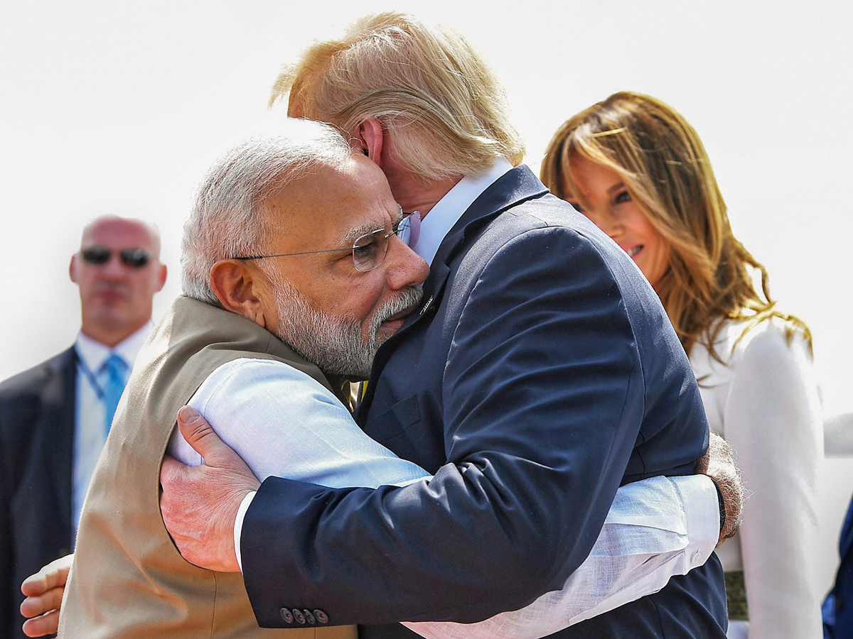 Donald Trump In India Visit - Sakshi5