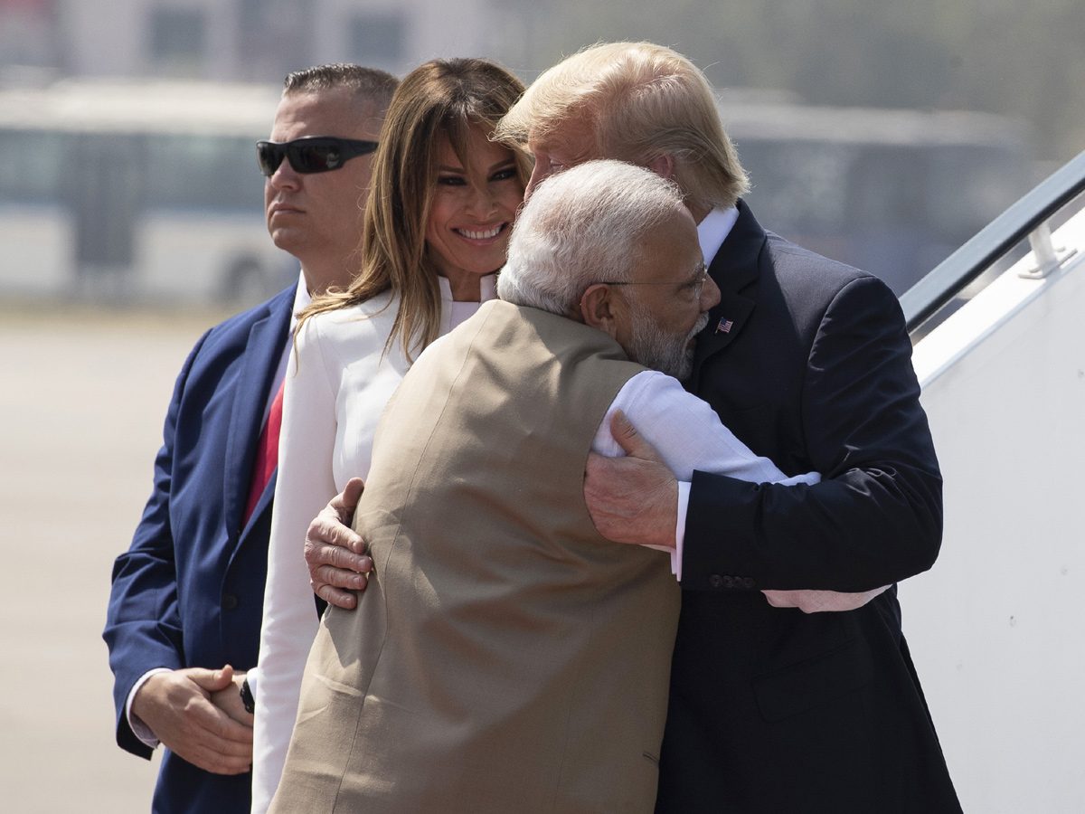 Donald Trump In India Visit - Sakshi8