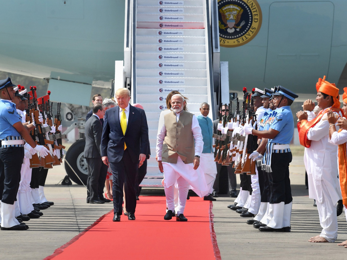 Donald Trump In India Visit - Sakshi14