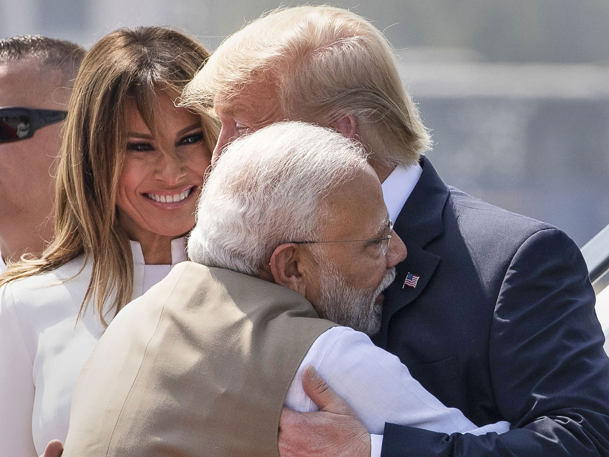 Donald Trump In India Visit - Sakshi15