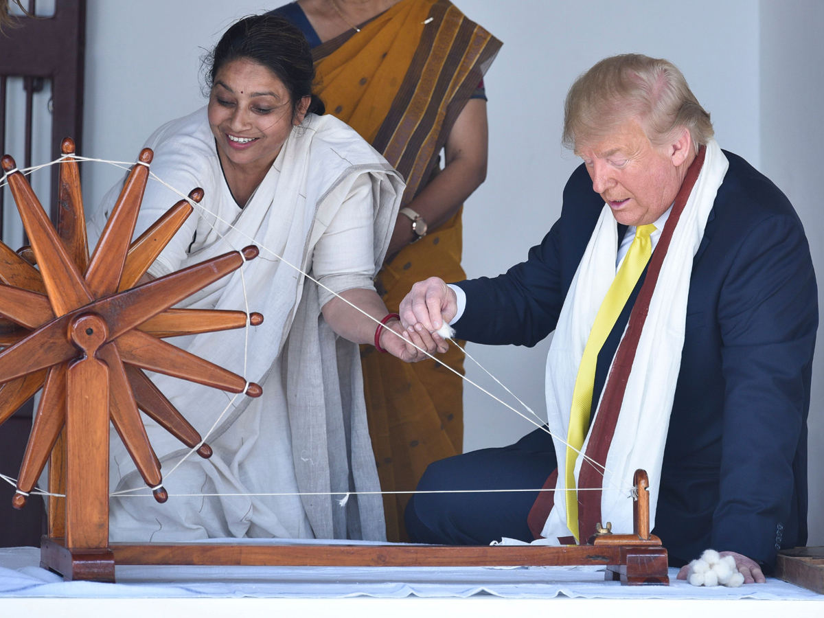 Donald Trump In India Visit - Sakshi18