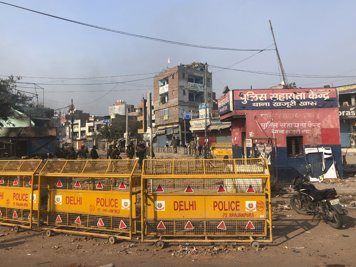  Delhi rocked by deadly protests during Donald Trump India visit Photo Gallery - Sakshi7