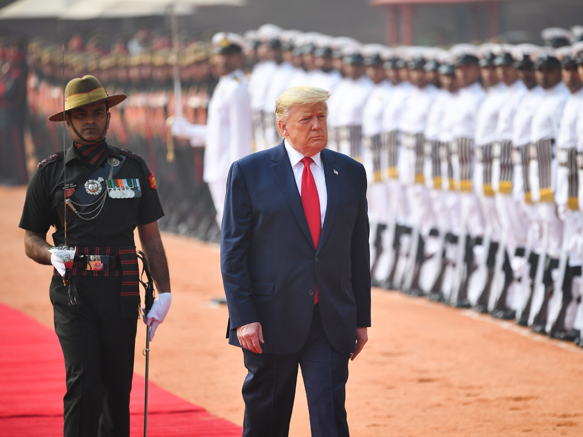 Donald Trump Visits at Rashtrapati Bhavan Photo Gallery - Sakshi10