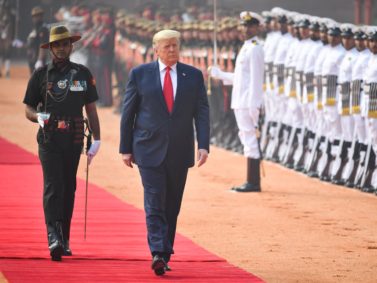 Donald Trump Visits at Rashtrapati Bhavan Photo Gallery - Sakshi11