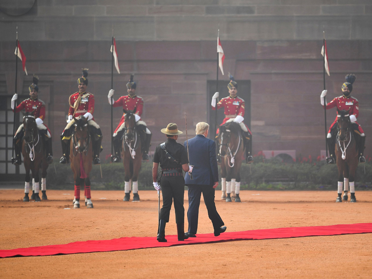 Donald Trump Visits at Rashtrapati Bhavan Photo Gallery - Sakshi13