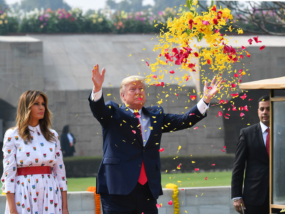 Donald Trump Visits at Rashtrapati Bhavan Photo Gallery - Sakshi24